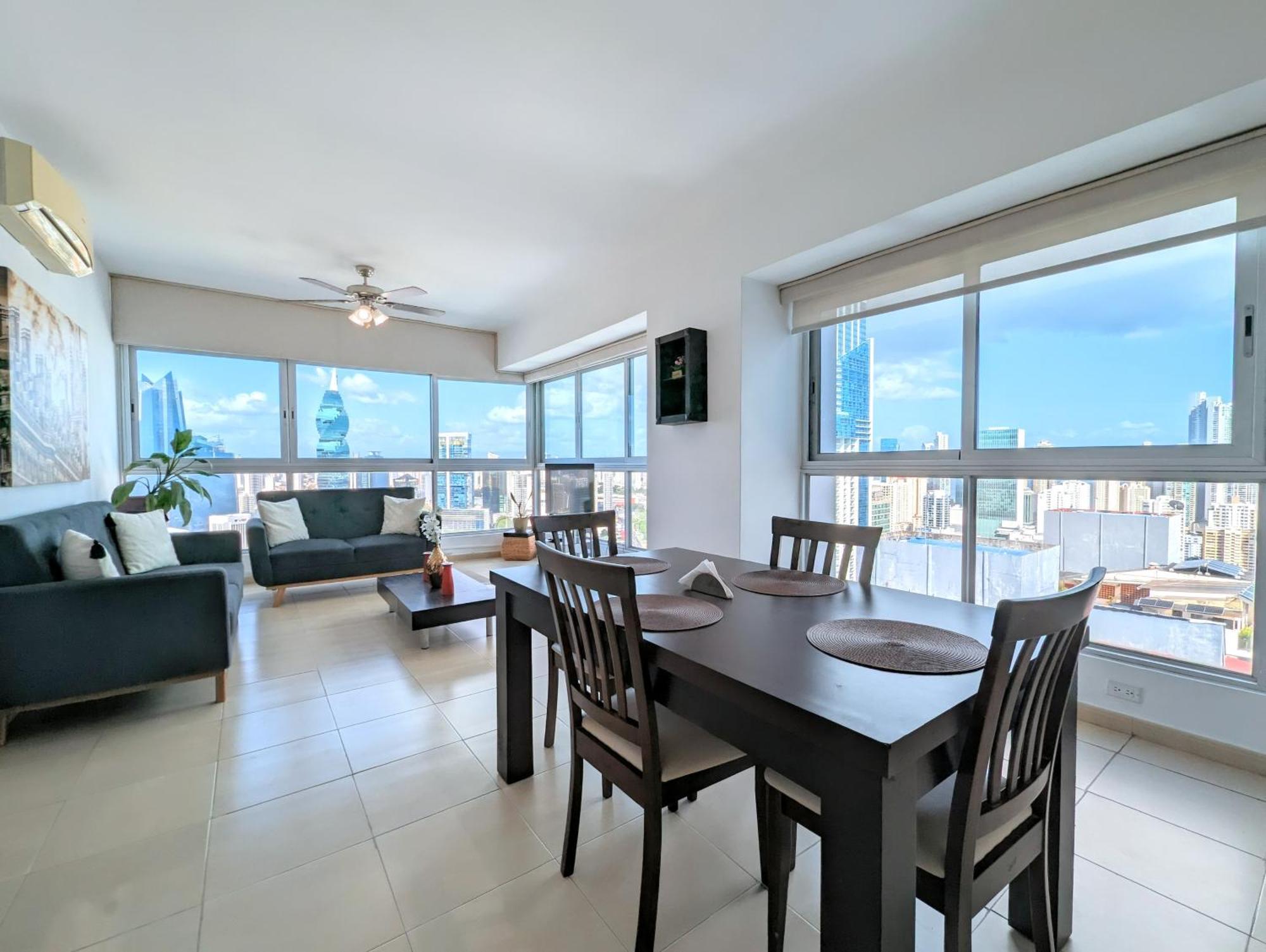 Yc 3602 L Apartamento 2Br En Av Balboa Panama City Ngoại thất bức ảnh